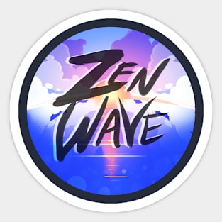 Zen Wave Sticker